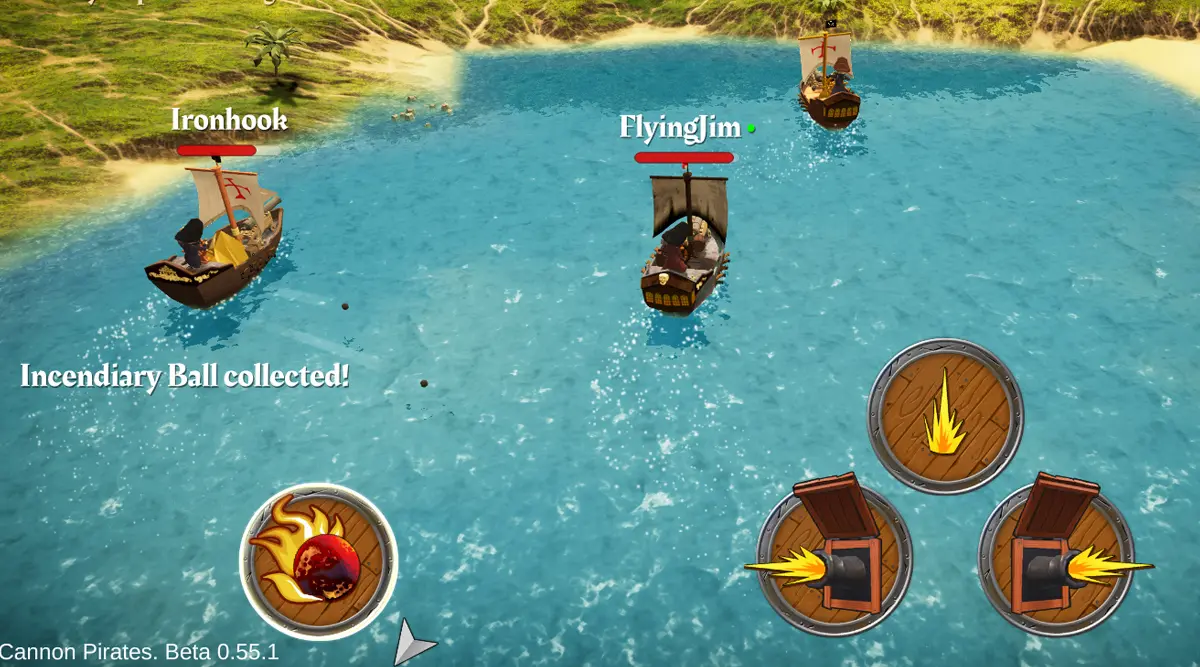 Cannon Pirates Battle Royale screenshot